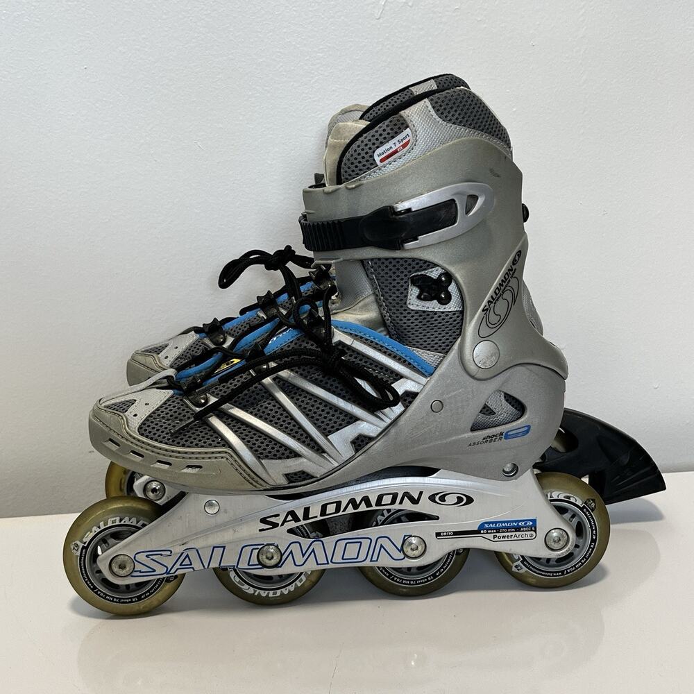 Salomon Motion 7 Sport Memo Fit Women's Inline Skates US 9 PowerArch ABEC 5 80mm - Picture 5 of 16